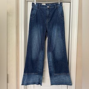 Pilcro by Anthropologie High-Waist Wide-Leg Jeans